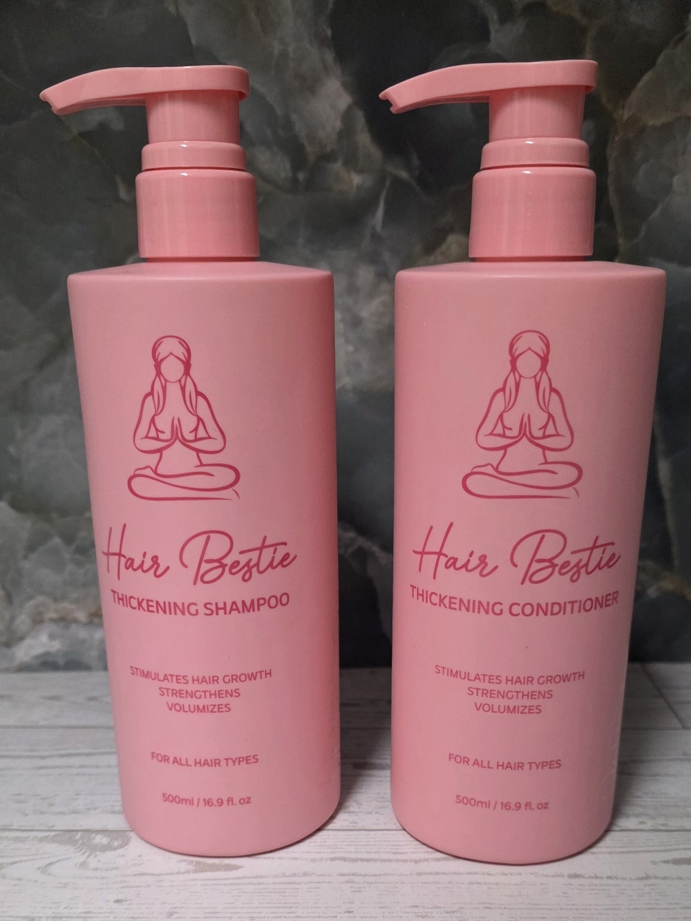 Karma Beauty Hair Bestie Shampoo Conditioner & Unicorn Serum Set NWT